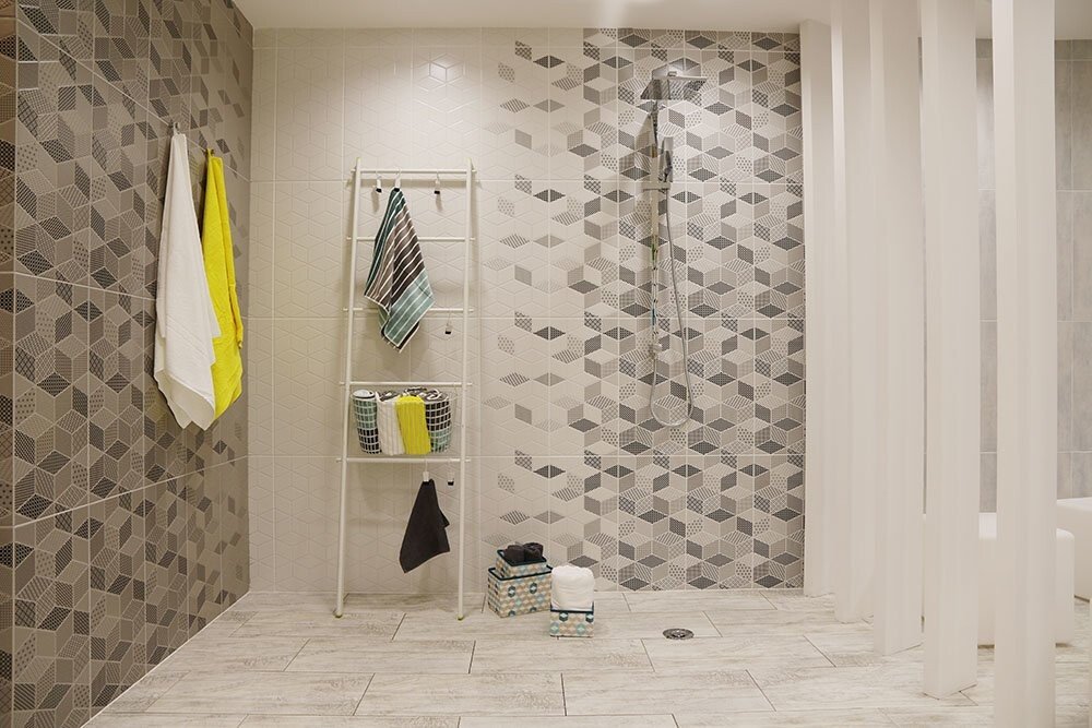 Керамическая плитка Нью-Йорк Керамин для ванной комнаты