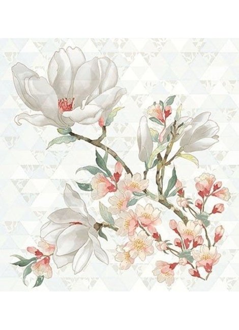 Панно PRIMAVERA MAGNOLIA BIANCO