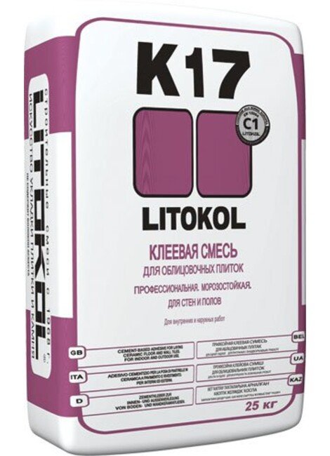 клей LITOKOL К17 25кг